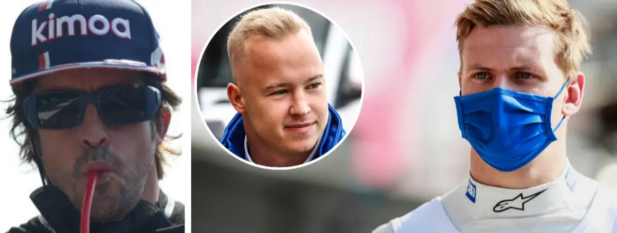 Haas se fija en Alpine y Fernando Alonso pese a Schumacher, y hay lío
