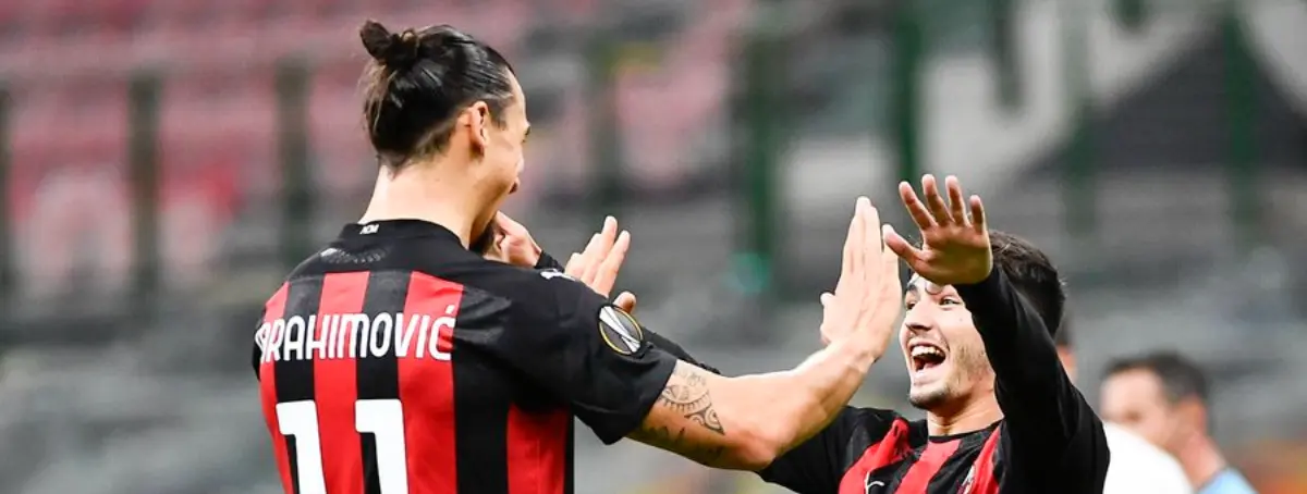 Ibrahimovic y Brahim Díaz estallan de alegría: firma clave en Milán