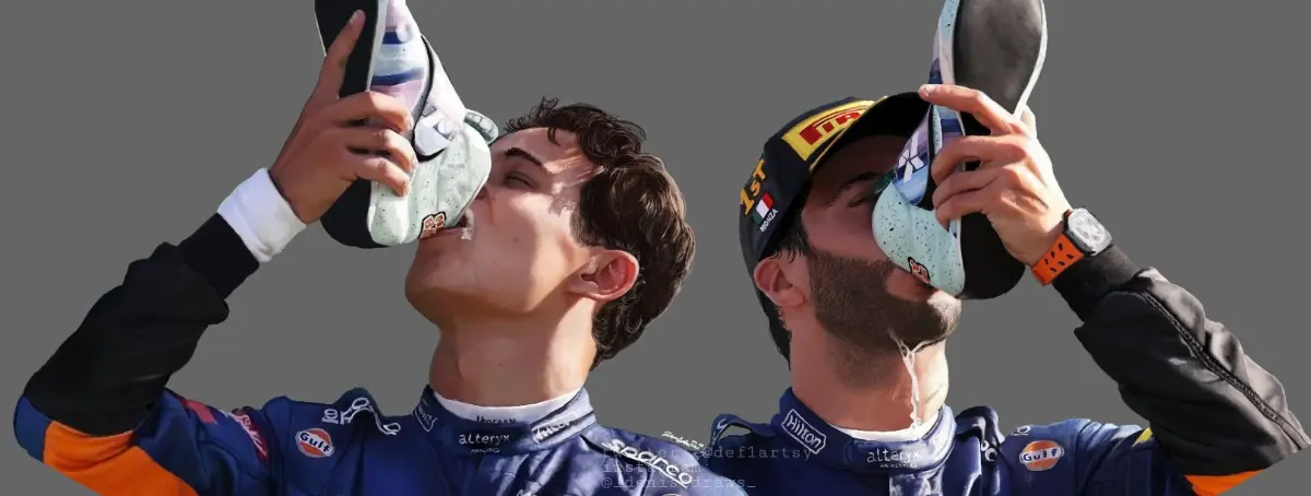 Ricciardo y Lando Norris mejoran, mal asunto para Fernando Alonso