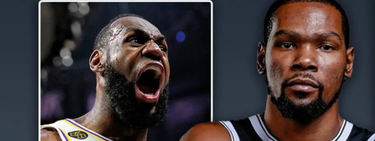 Correctivo de Nets que baja de la nube a LeBron James y aúpa a Durant