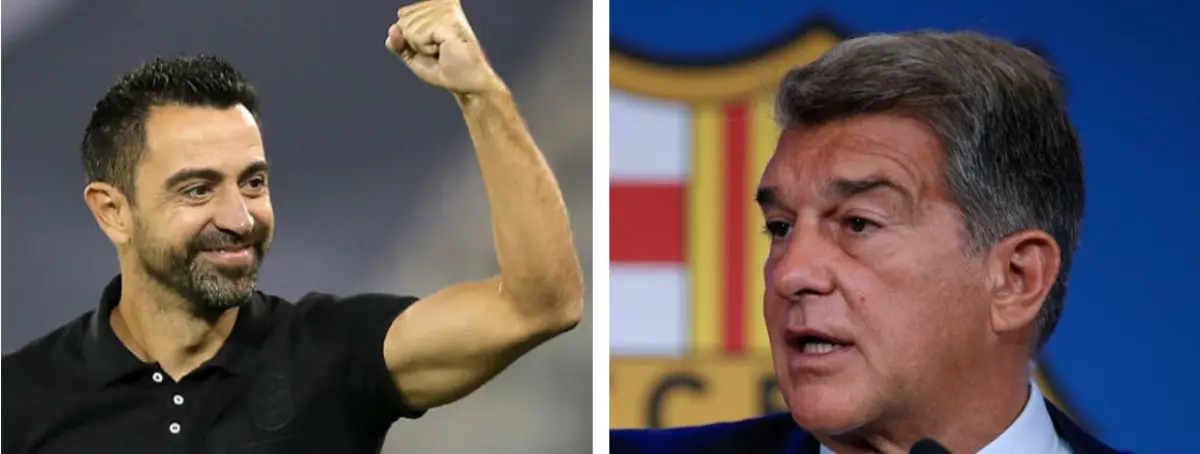 El Barça arrincona a Laporta: presiona por Xavi y este quiere un top-5