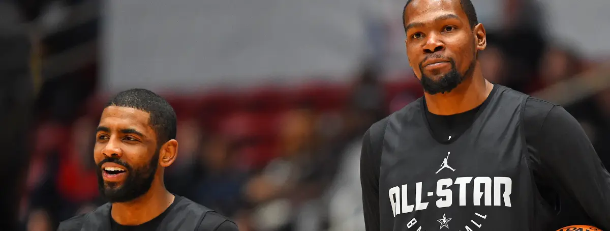 Kyrie Irving complica a los Nets: Kevin Durant ¿amigo o enemigo?