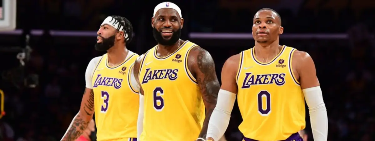 Fichaje anticrisis de los Lakers: socio para LeBron James y Westbrook
