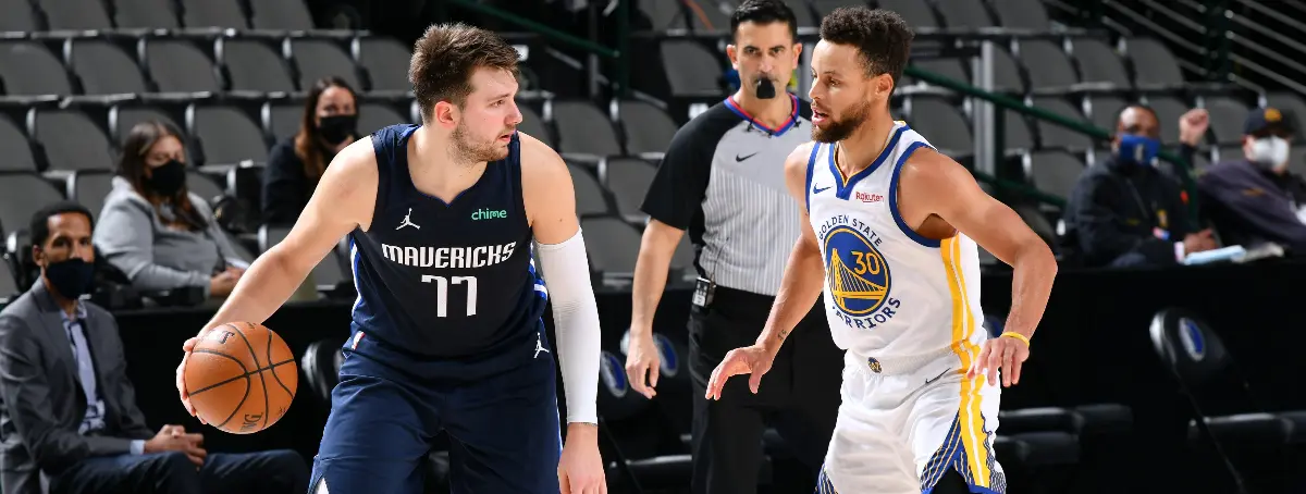 Luka Doncic y Stephen Curry dinamitan la NBA: posible acuerdo sorpresa