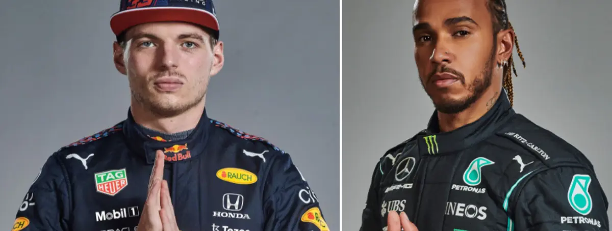 Max Verstappen ‘pasa’ de Lewis Hamilton y el inglés responde