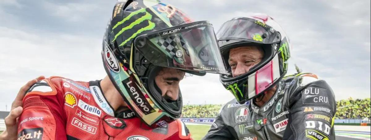 Valentino Rossi sigue latente: palo a Bagnaia como ‘pero’ a Márquez