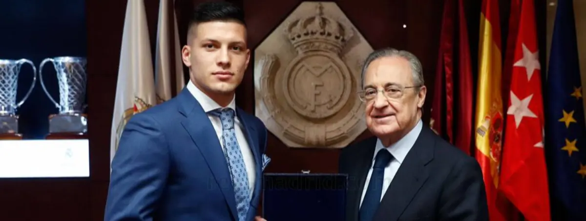 Intercambio inesperado de Florentino para 2022: Luka Jovic o 35 kilos