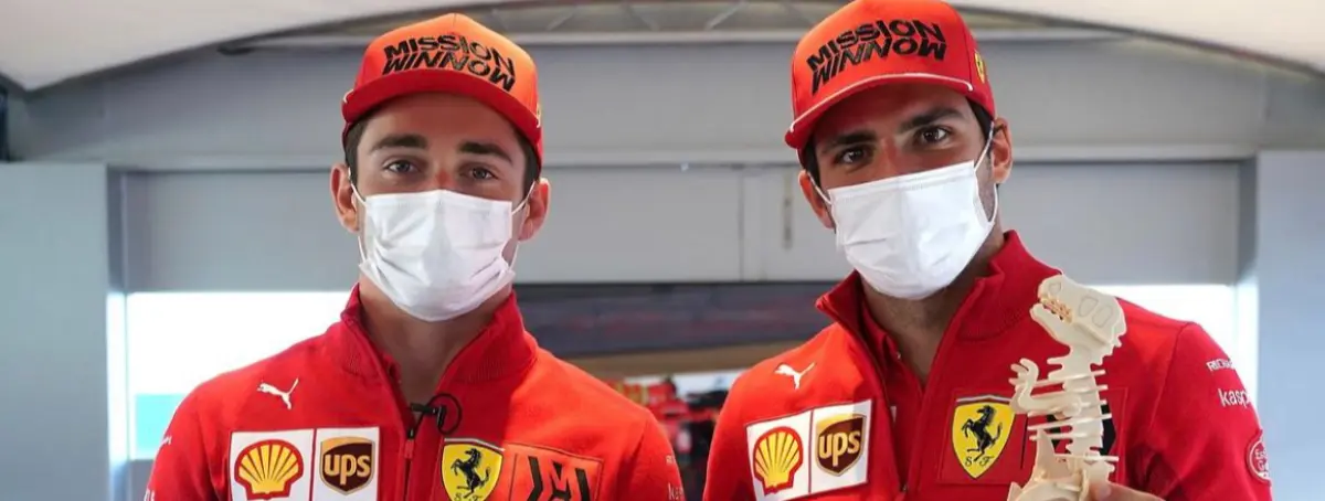 Ferrari y Sainz no van solo a por McLaren, también a por Mercedes