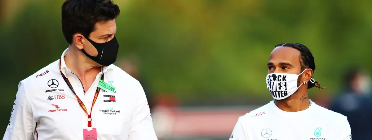 Toto Wolff juega al despiste: Mercedes mejora y Lewis Hamilton cree