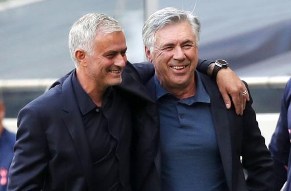 Mourinho vuelve a mirar al Bernabéu: ¿primer favor a Carlo Ancelotti?