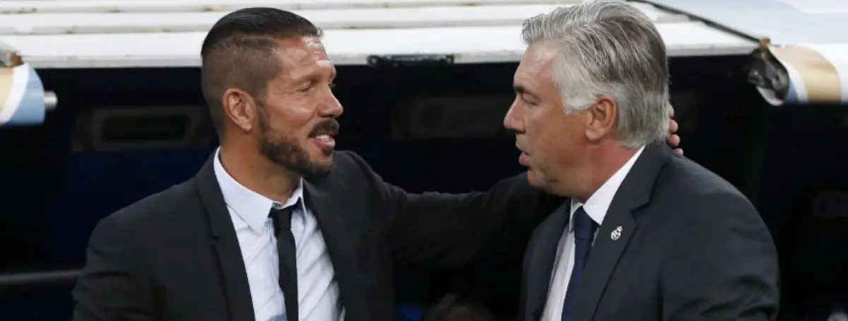 Batalla entre Simeone y Ancelotti para 2022: galáctico en la agenda