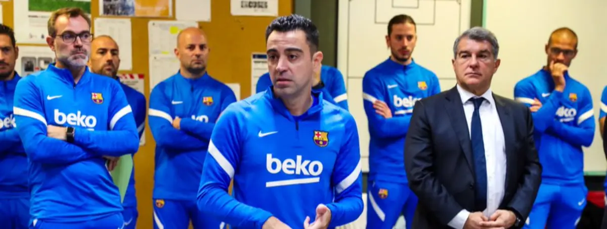 Tras Luuk de Jong y Umtiti, Xavi señala una sentencia más en el Barça