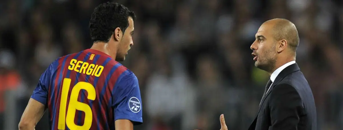 Sergio Busquets aporrea la puerta de Matthäus, Redondo y Rijkaard