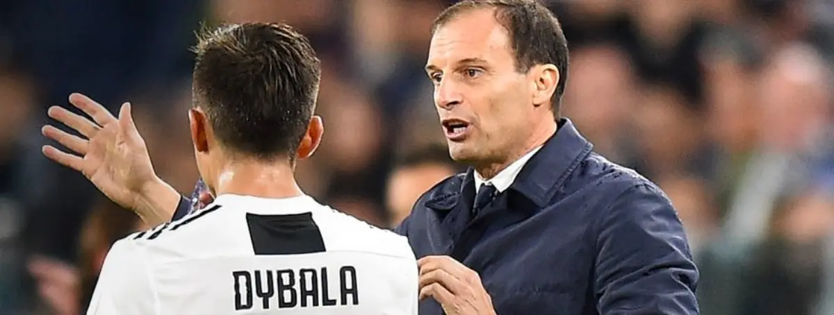 Allegri y Paulo Dybala buscan olvidar a CR7: trato con Al-Khelaifi