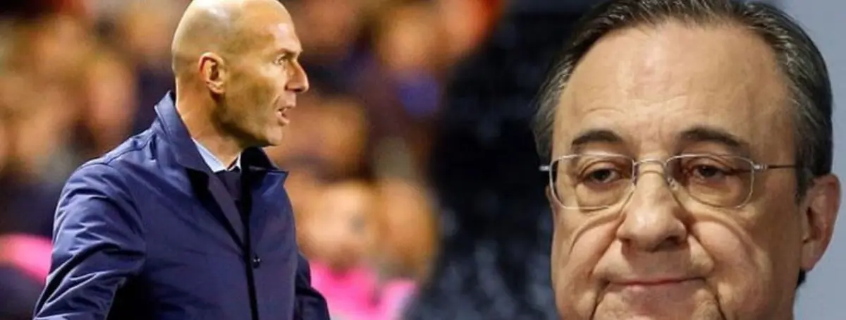 Florentino Pérez, muy tranquilo con Zidane: solo irá a un equipo
