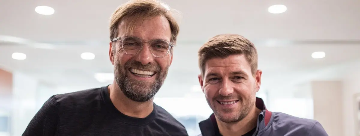 Steven Gerrard tras la sombra de Jürgen Klopp en Anfield: hay fecha