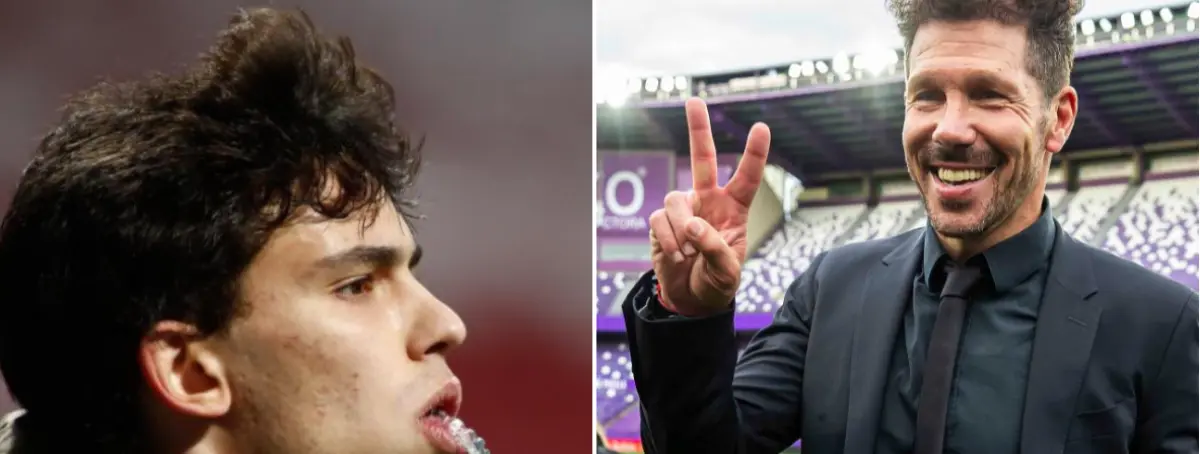 Simeone invoca la baza Premier con Joao Félix: un galáctico, al Wanda