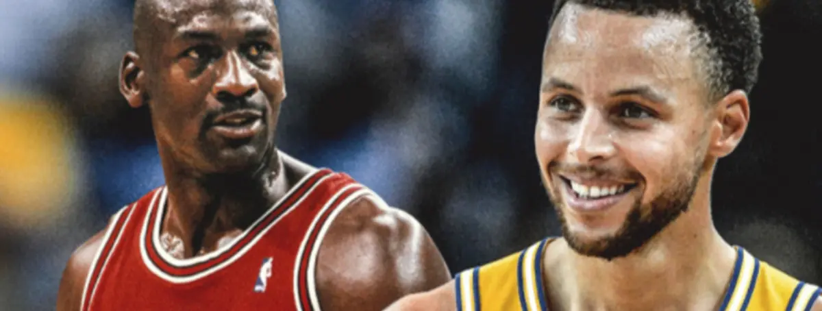 Stephen Curry mira a Michael Jordan y Steve Kerr suelta otra bomba