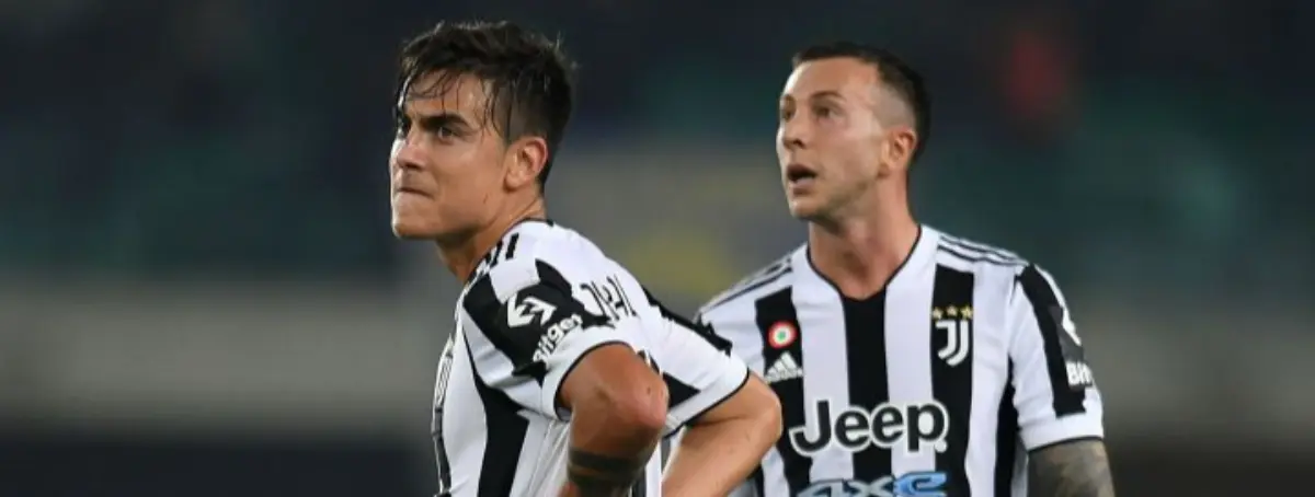 Dybala, Cuadrado, Bernardeschi y Perin gratis: la Juventus se hunde