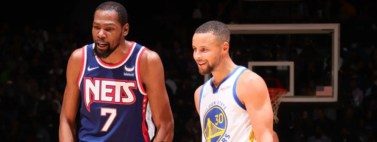 Kevin Durant desafía a Stephen Curry: de amigos a enemigos, por el oro