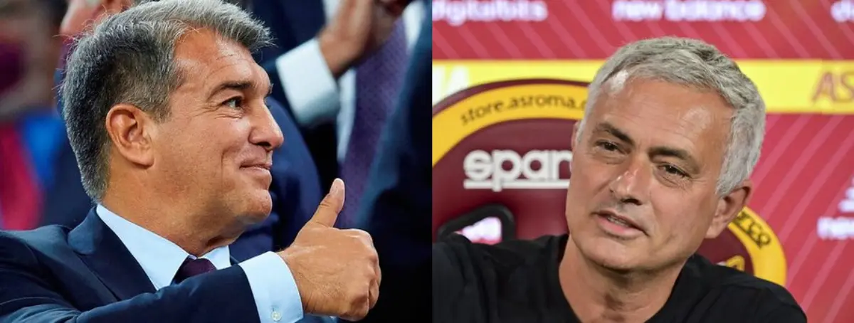 Mourinho contacta con Laporta por un trato invernal: quiere al francés
