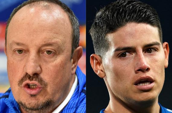 James Rodríguez obtiene su venganza sobre Rafa Benítez y el Everton