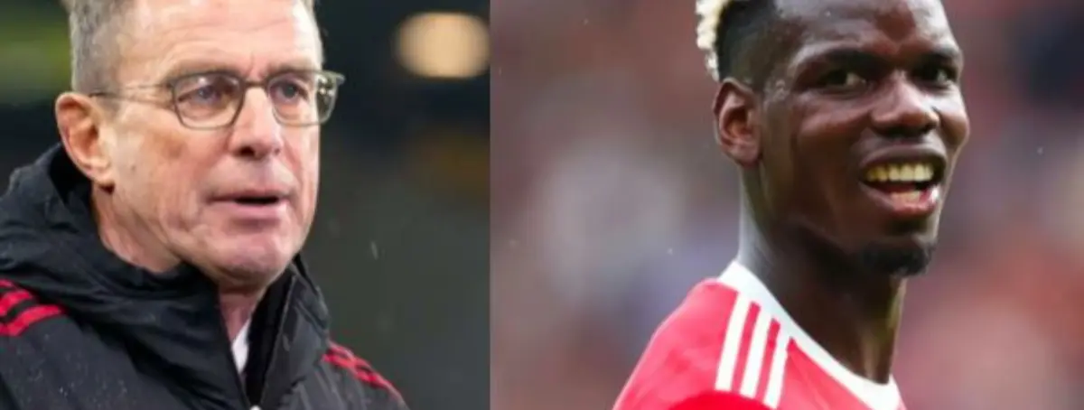 El United y Rangnick revelan su objetivo: 110 kilos y plan B a Pogba