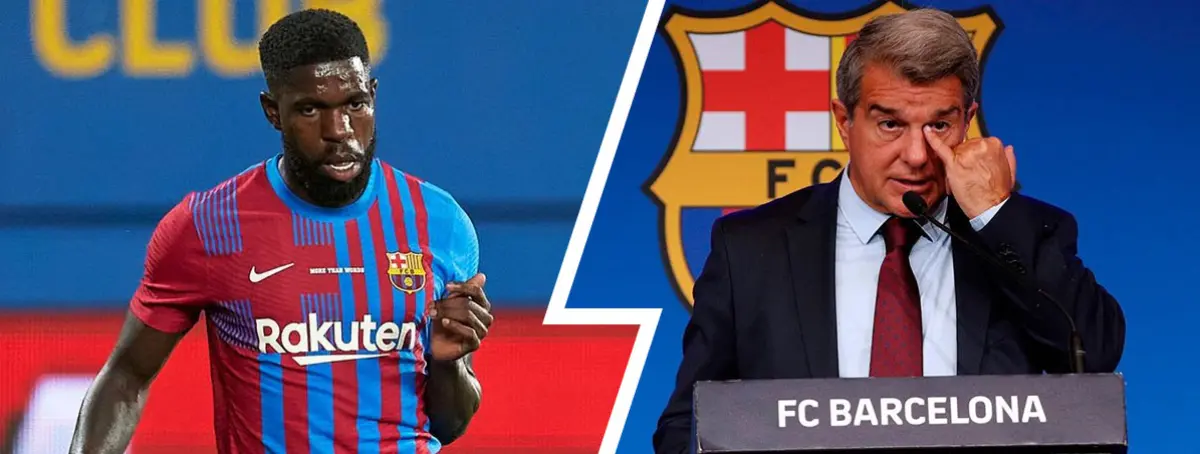 Umtiti acepta salir pero con condiciones y Laporta se arrepiente