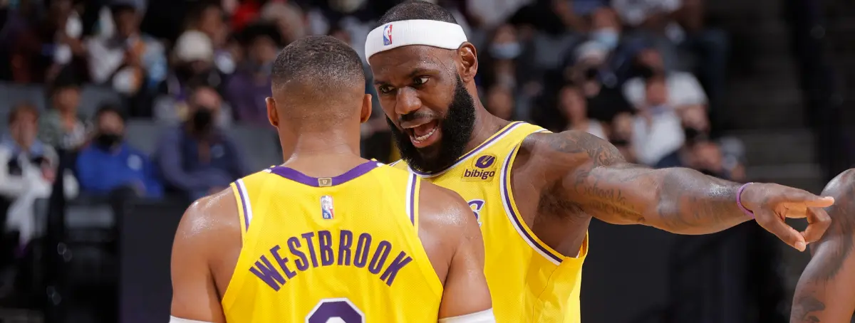 LeBron James y los Lakers se estrellan con Westbrook: palo por Simmons