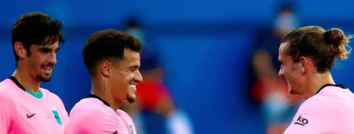 Griezmann, Coutinho y Trincao: 110 millones para traer a un crack