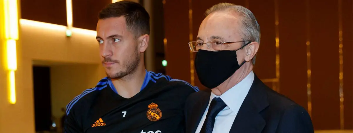 Eden Hazard se planta contra Florentino Pérez: frenazo y dos negativas