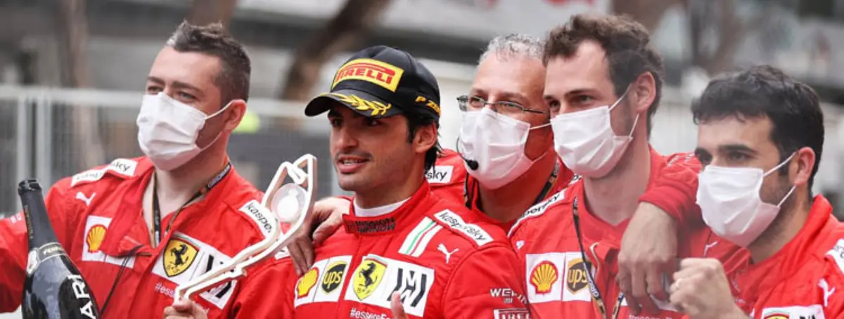 Ambicioso reto de Carlos Sainz: Ferrari congela a Mercedes y Red Bull