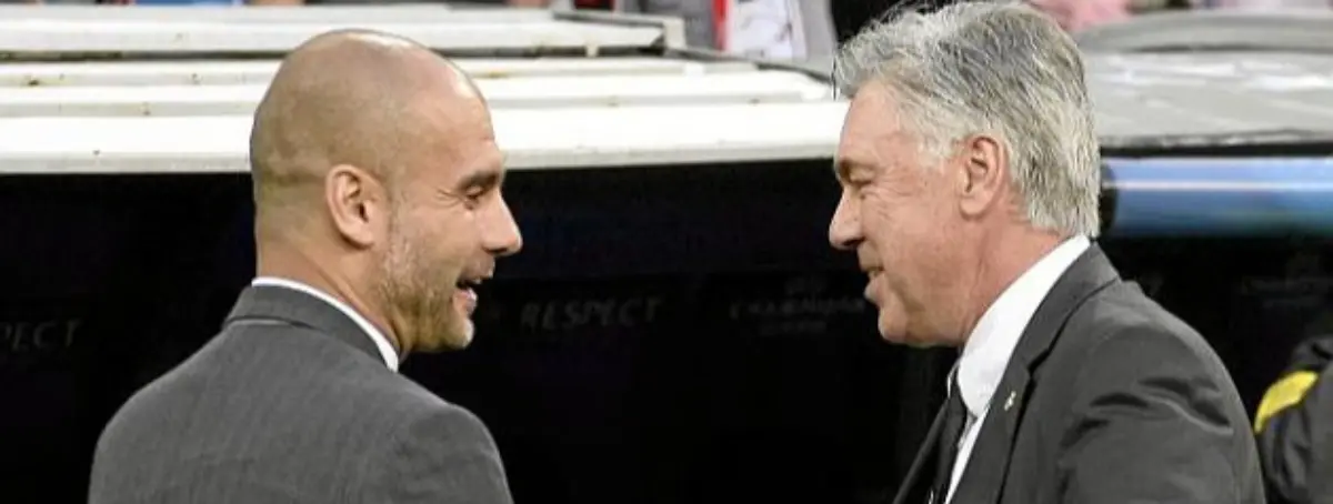 Pep Guardiola quiere llevarse en verano al City a un fijo de Ancelotti