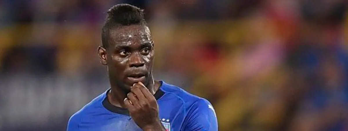 Otra vez Balotelli,  vuelve a Italia y se reencuentra con Mancini