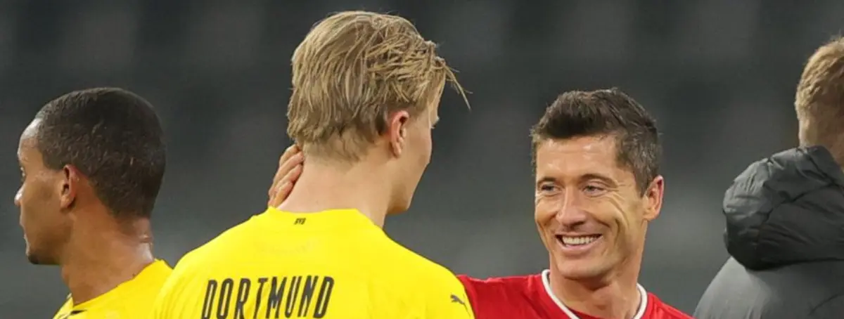 Lewandowski y Haaland, en la encrucijada del Bayern que toca al Madrid