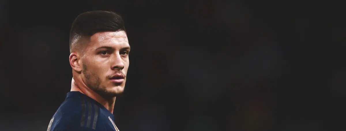 Luka Jovic se rebela: lucha contra Benzema, Ancelotti y el tiempo