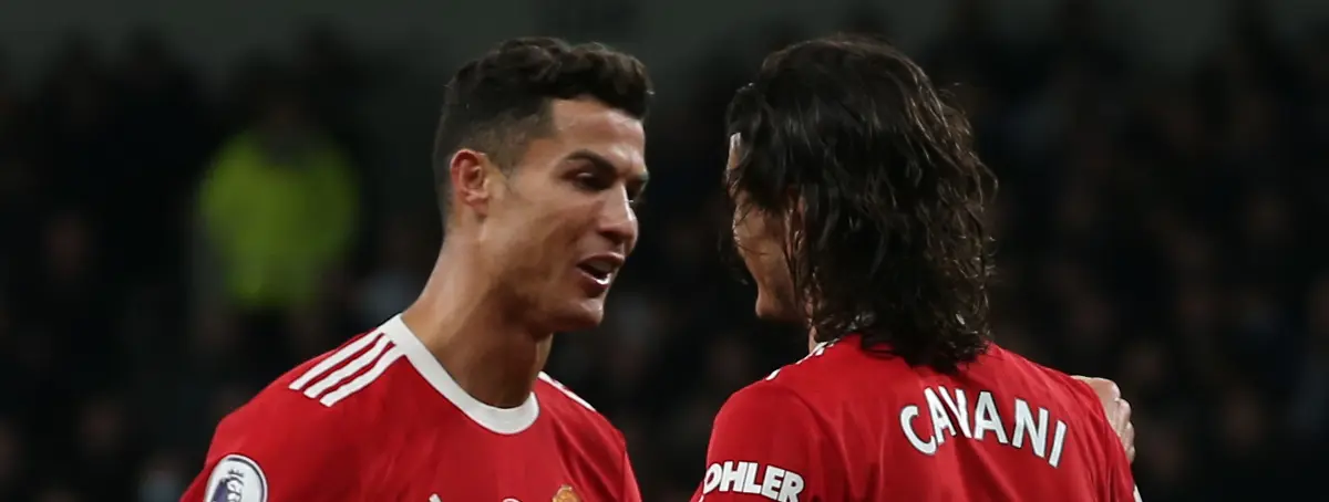 Destino sorpresa de Edinson Cavani para dejar tirado a CR7 y el United