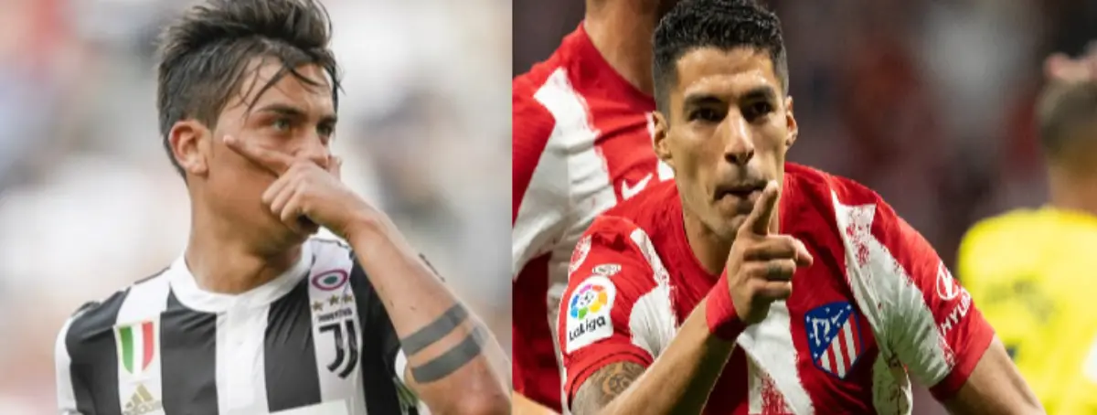 Luis Suárez y Paulo Dybala quieren ser las bombas del próximo mercado