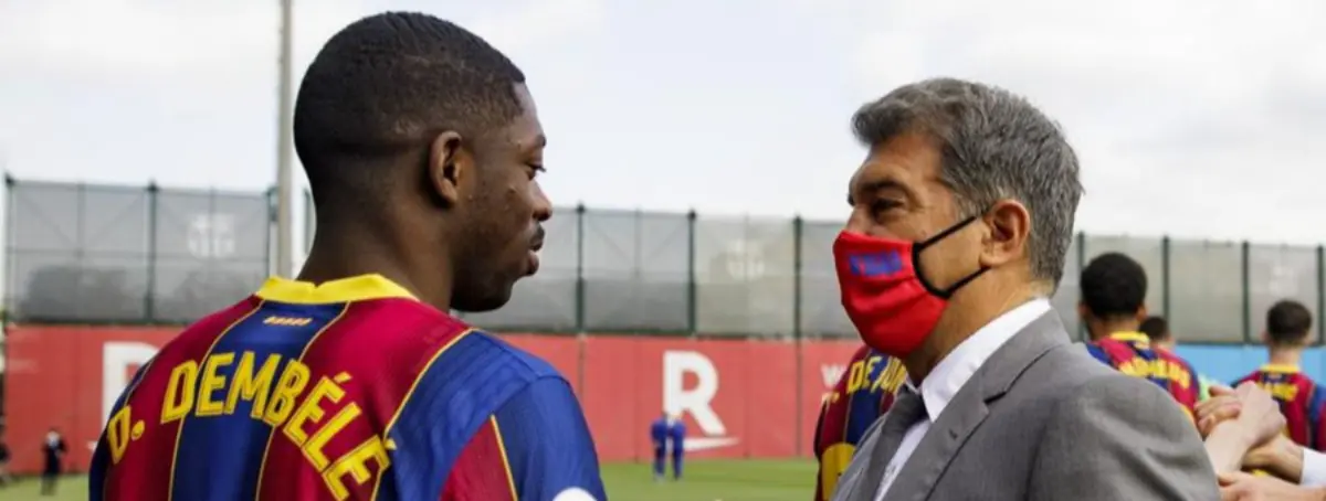 Maniobra exprés de Laporta para resolver el futuro de Ousmane Dembélé