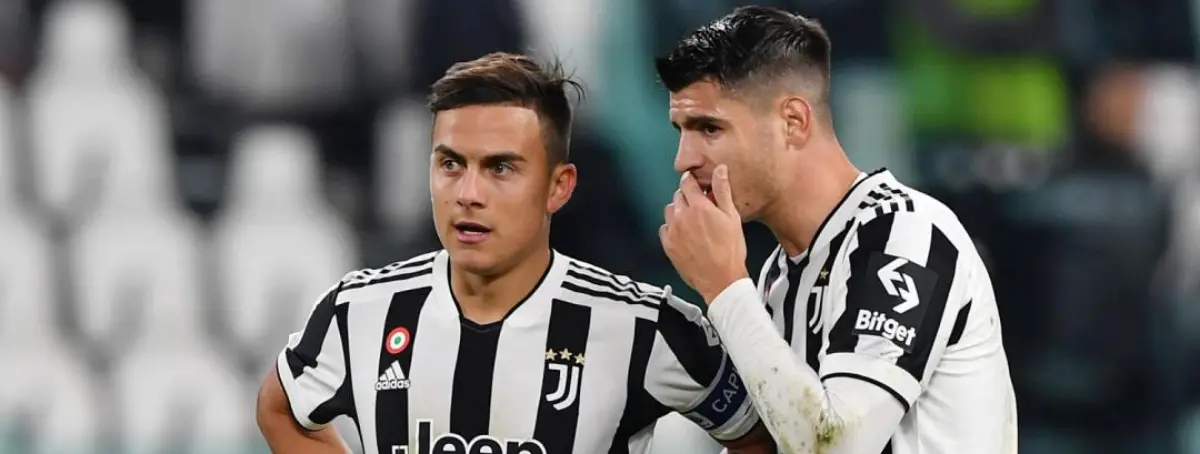 La Juve prepara su doble golpe sorpresa con Morata y Paulo Dybala