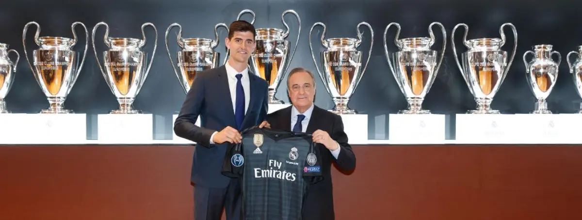 Florentino anota un nombre y alegra a Courtois: gratis e internacional