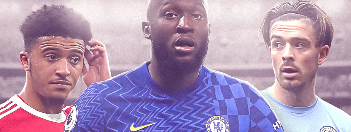 Vlahovic se rebela contra los fracasos de Sancho, Lukaku y Grealish