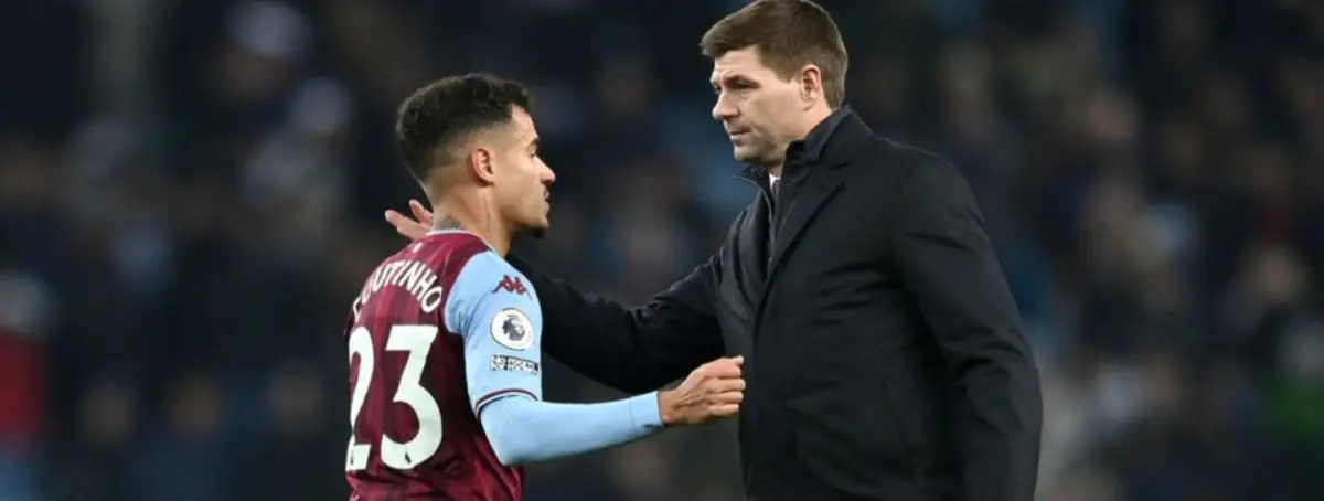 De opción B a Casemiro a socio para Coutinho, Gerrard lo hace posible