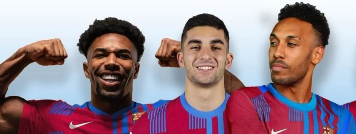 Dembélé, Aubameyang y Ferran obligan a Xavi a su 1ª gran decisión