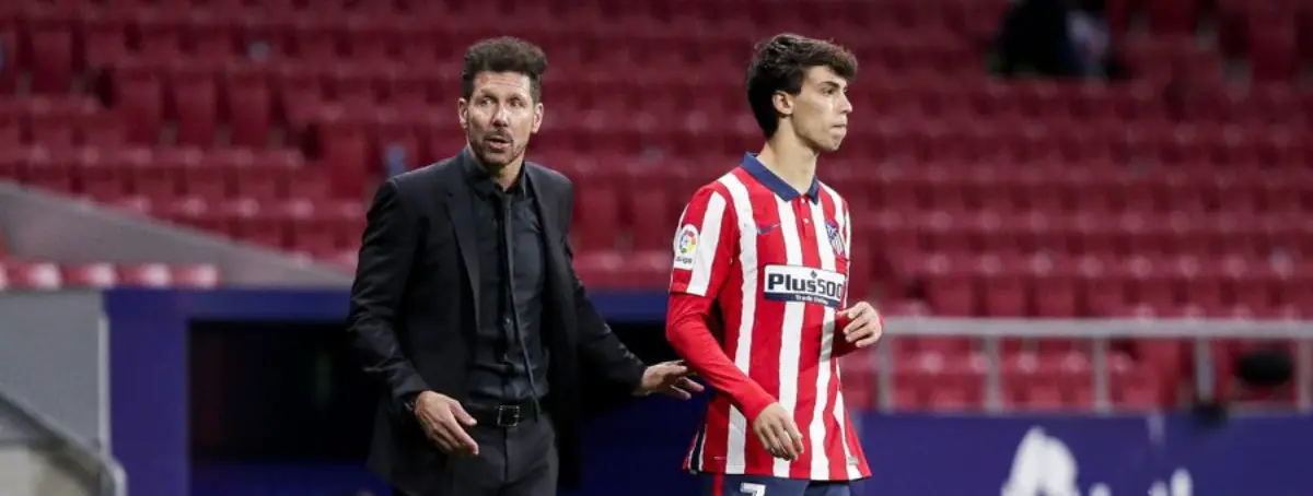 Simeone enfila al pupilo de Jorge Mendes para fulminar a Joao Félix