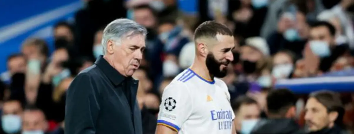 Desconexión entre Benzema y Vinicius, Ancelotti piensa en un nuevo ‘9’