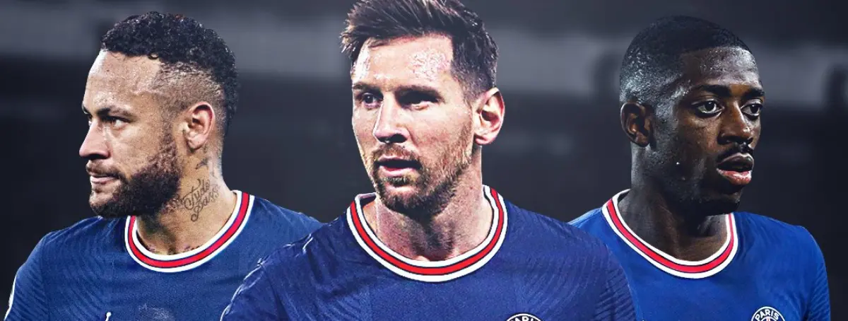 Al-Khelaifi activa el adiós del argentino: tridente de oro con Dembélé