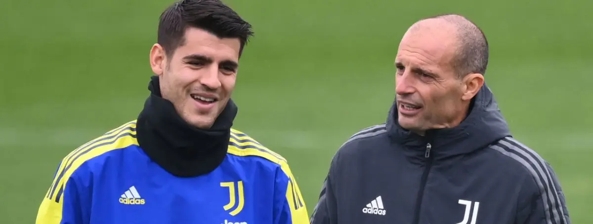 Allegri y la Juve alerta por otro ‘9’: Morata y otro más en la agenda