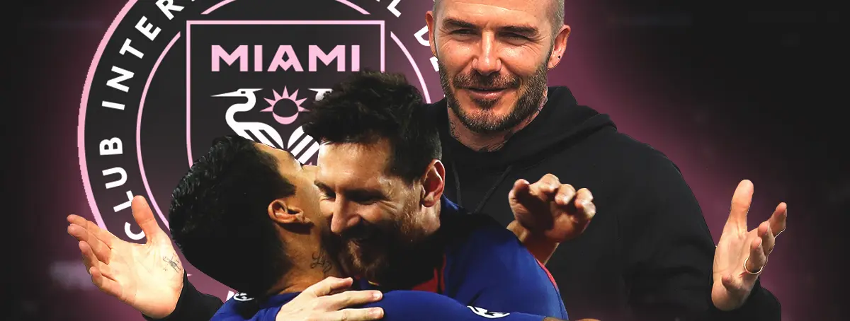 Golpe en París: Luis Suárez y David Beckham, a convencer a Leo Messi