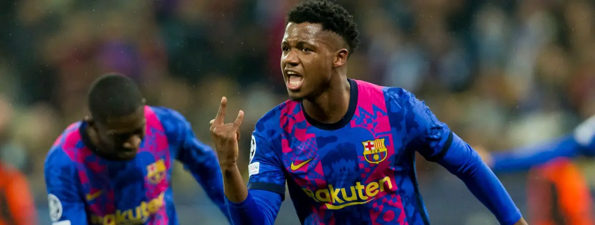 Ansu Fati condiciona a Dembélé y Haaland: crucial, su fecha de regreso